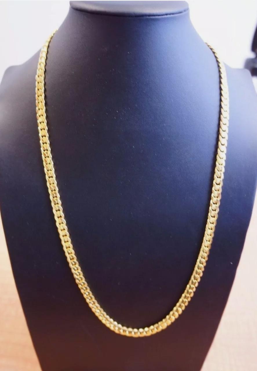 105 Grams Miami Cuban Link Chain 10K Solid Yellow Gold 7mm Gold At Best