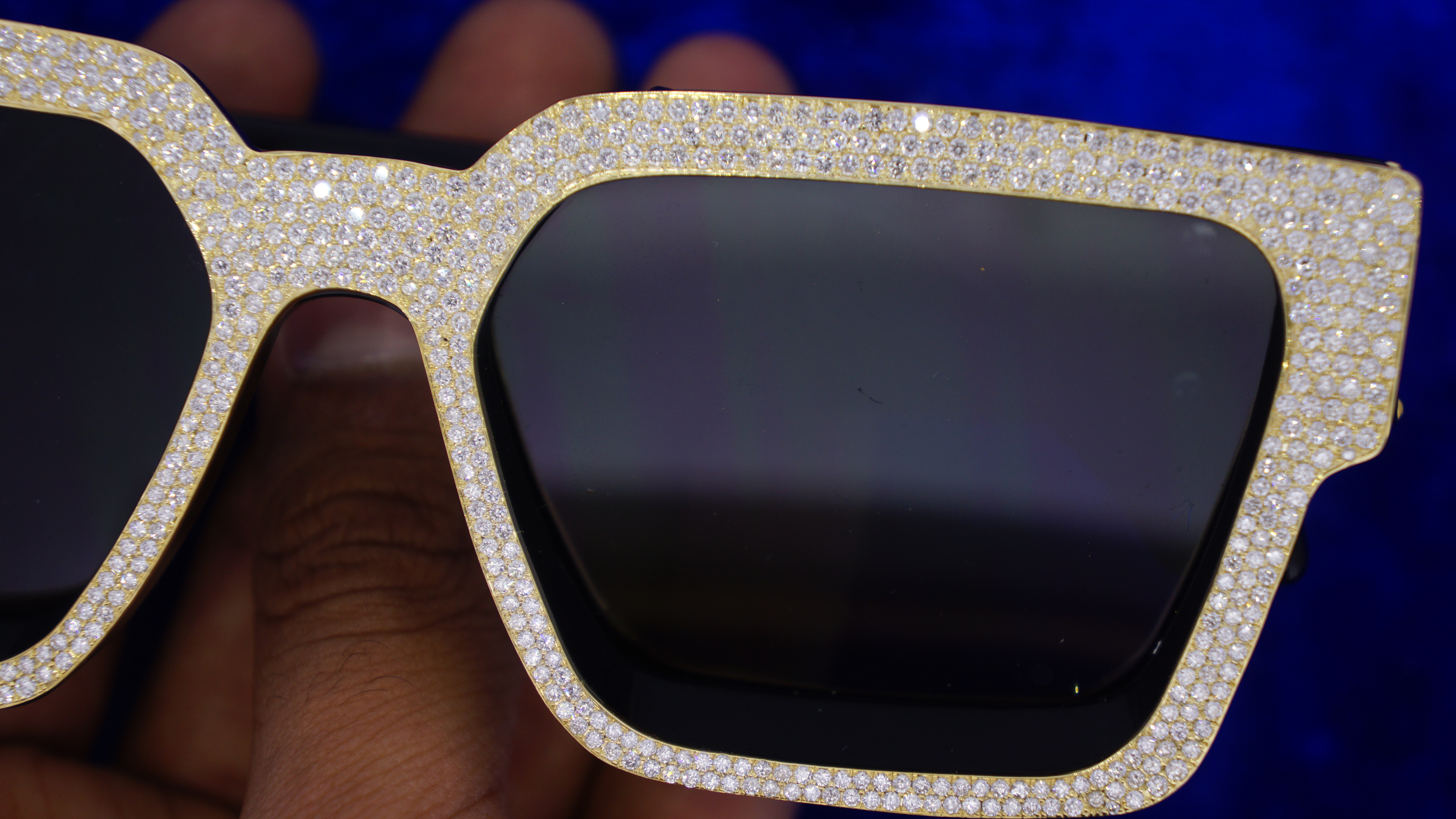 louis vuitton diamond sunglasses